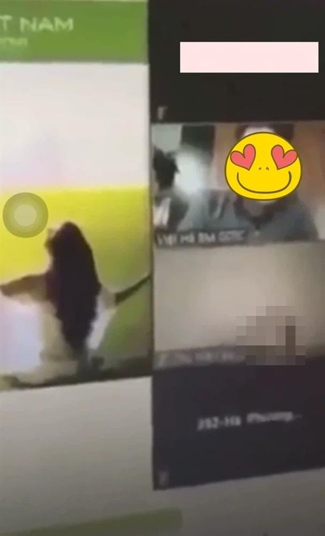 Clip sinh viên đại học trên zoom