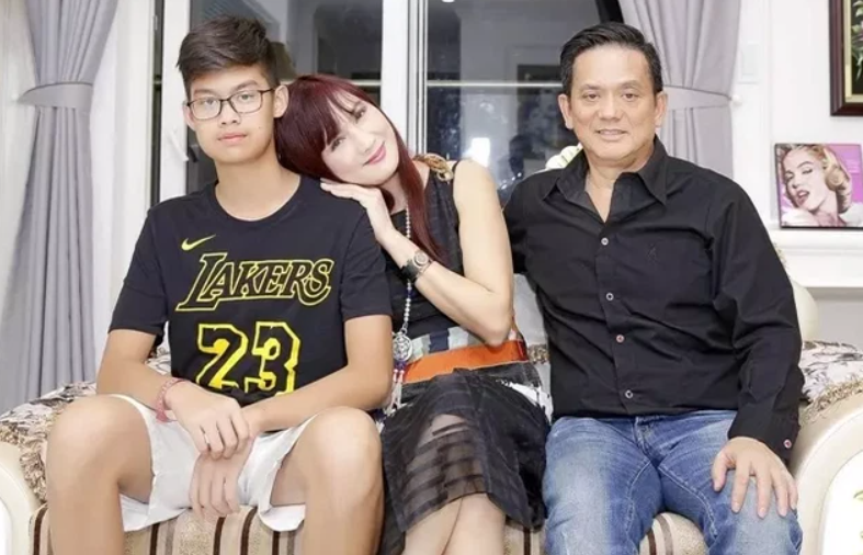 Gia đình 3 người hạnh phúc của Hiền Mai