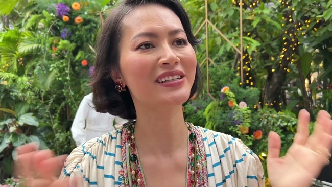 Đỗ Thị Hải Yến tạo hình trong phim