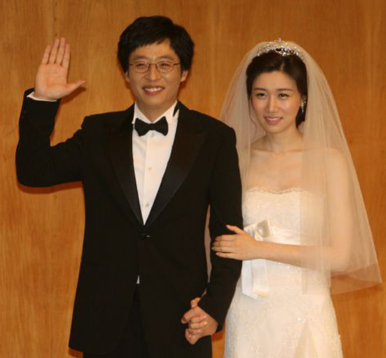 Yoo-Jae-Suk và vợ