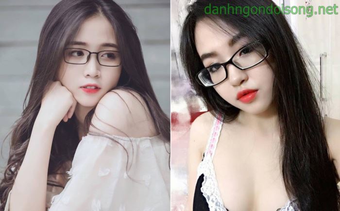 Top ảnh gái xinh đeo mắt kính dễ thương