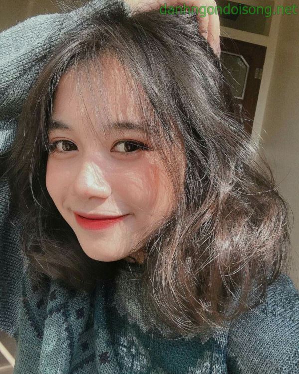 Ảnh gái xinh tóc ngang vai 2k9