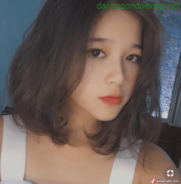 Ảnh gái xinh tóc ngang vai 2k9