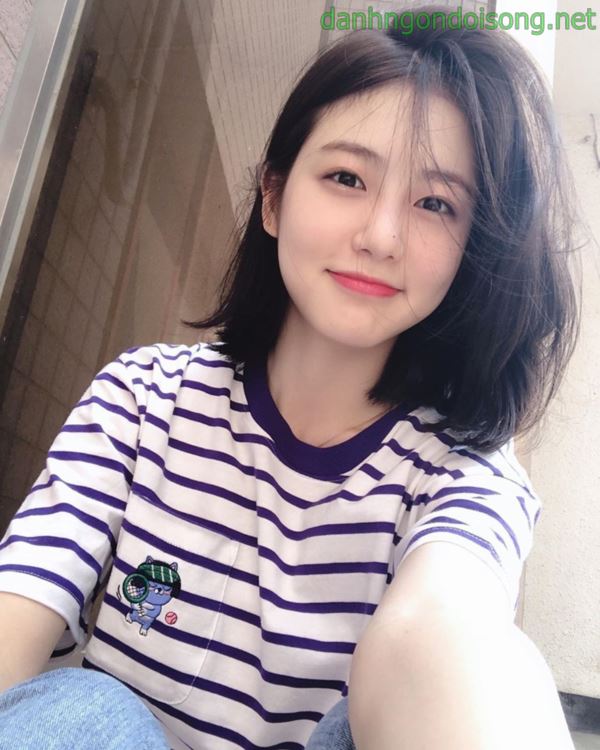 Ảnh gái xinh tóc ngang vai 2k9