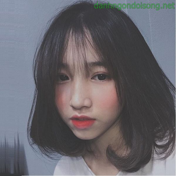 Ảnh gái xinh tóc ngắn ngang vai 2k3