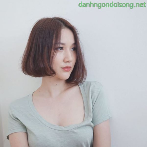 Ảnh gái xinh tóc ngắn ngang vai 2k3