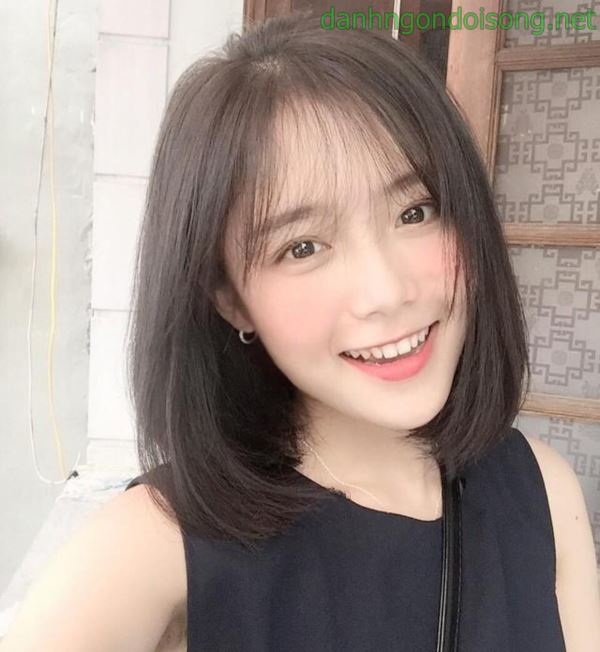 Ảnh gái xinh tóc ngắn ngang vai 2k3