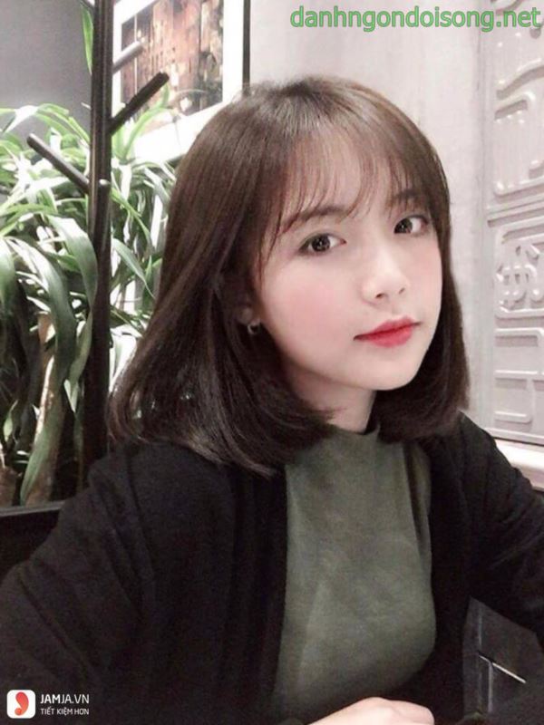 Ảnh gái xinh tóc ngắn ngang vai 2k3