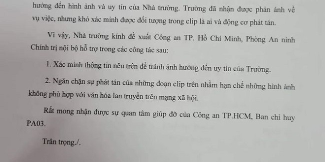 clip nóng cô gái mặc đồng phục trường hutech 6