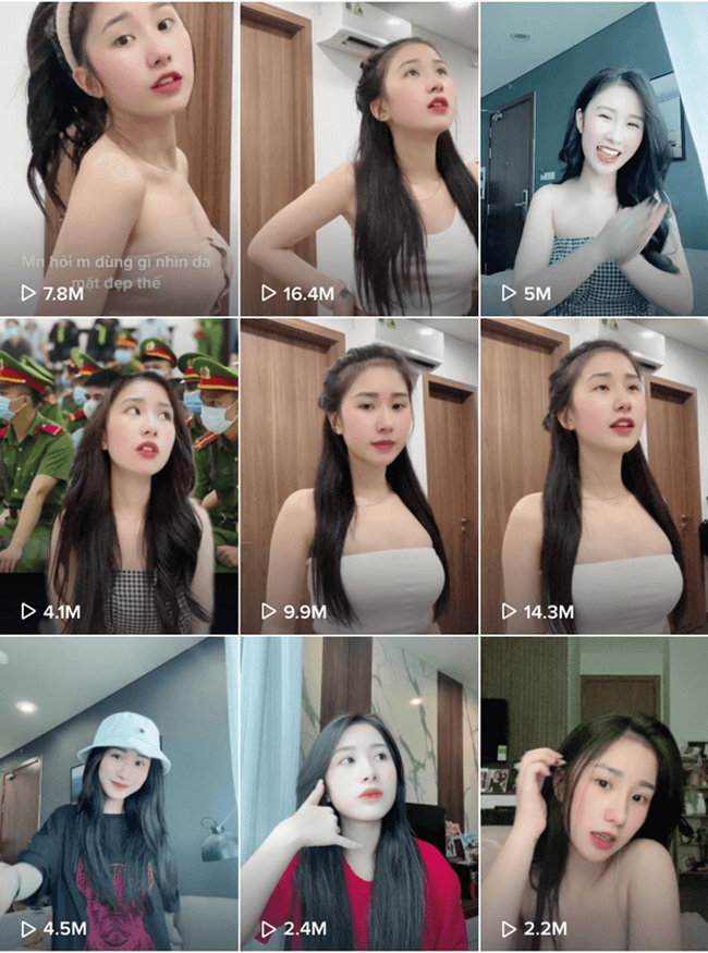 lộ clip tiktoker tiểu hý cùng bạn trai 8